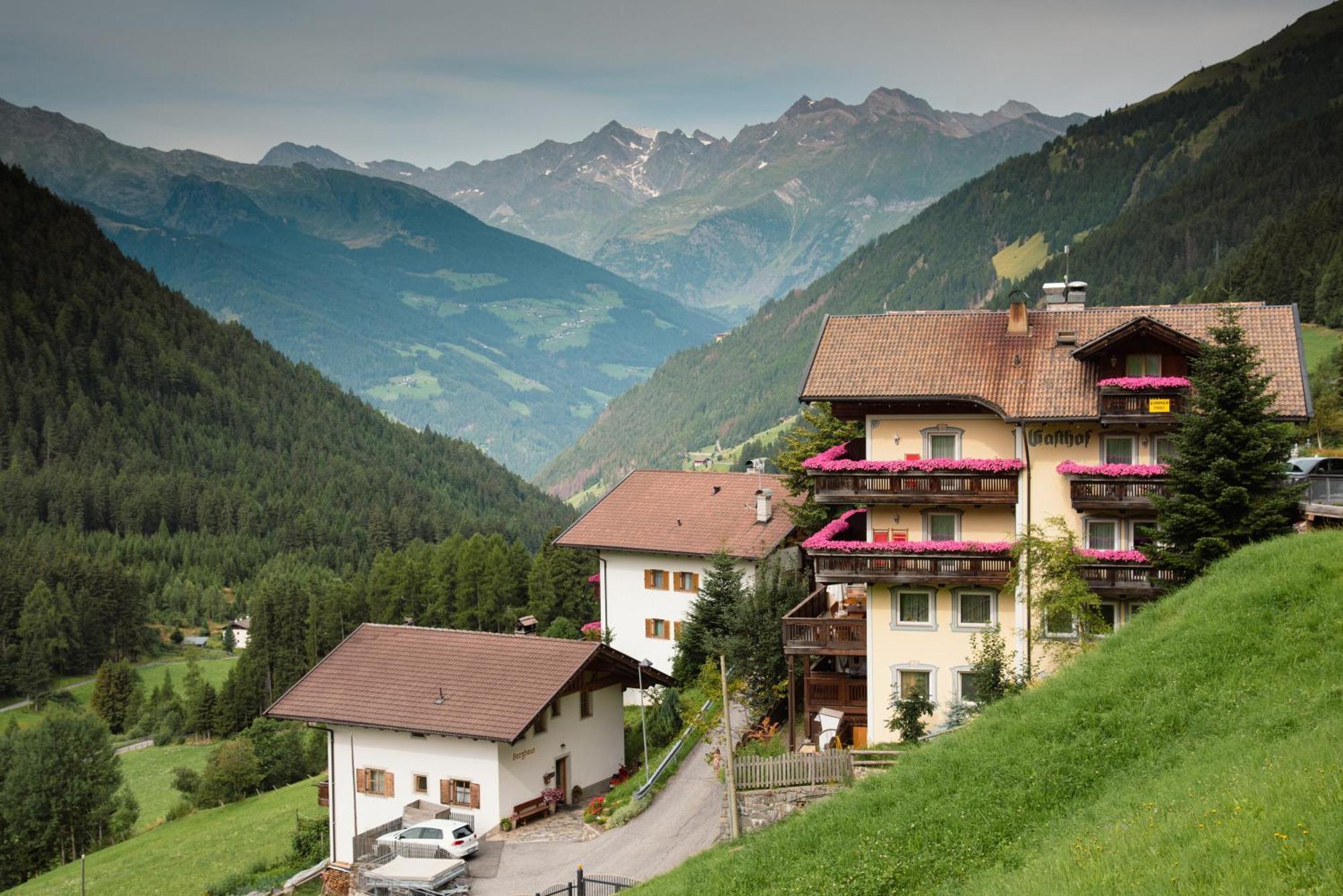 Gasthof Innerwalten San Leonardo in Passiria Exterior foto